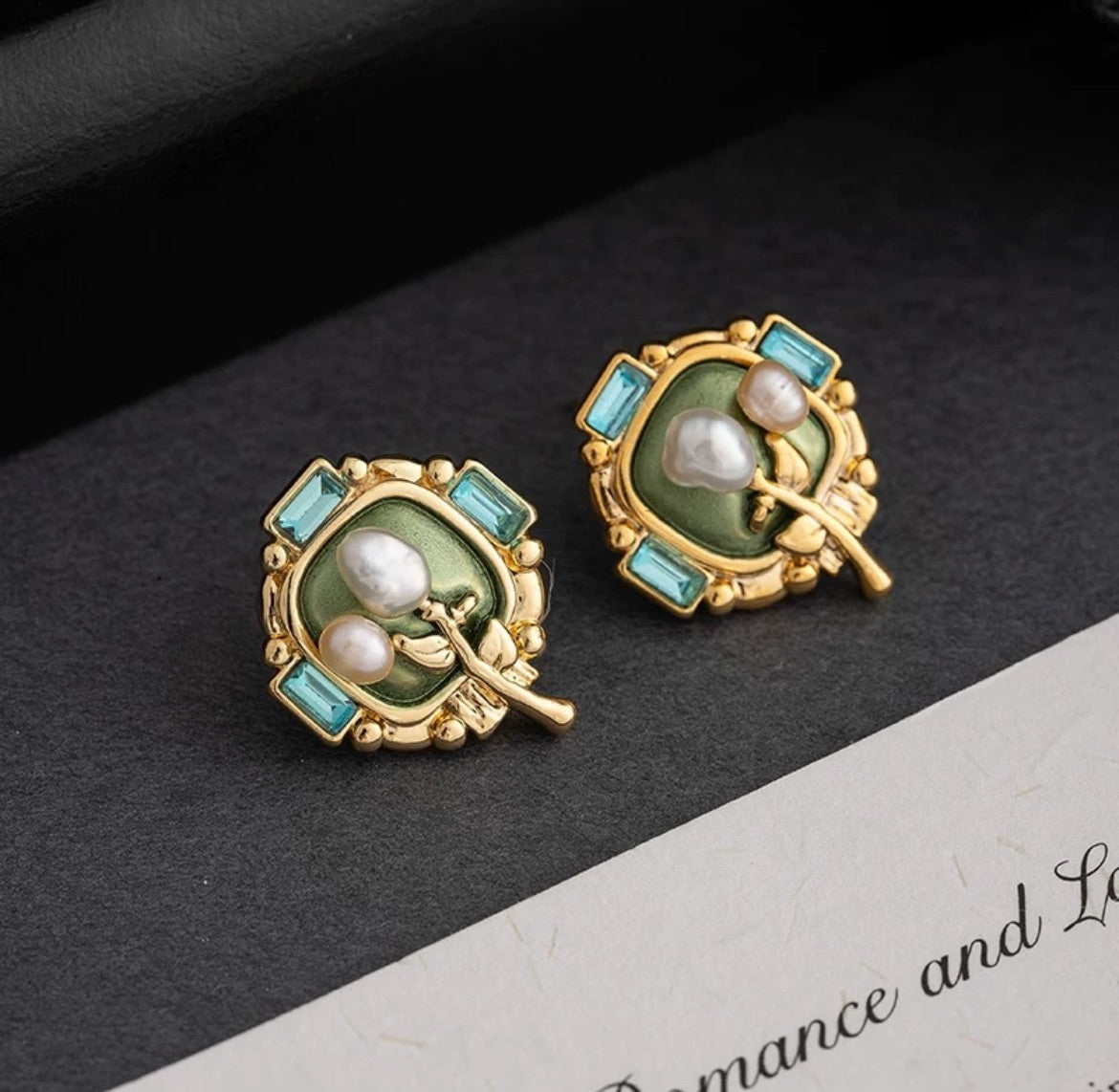 El jardín de Monet|Pendientes Jardín Matutino