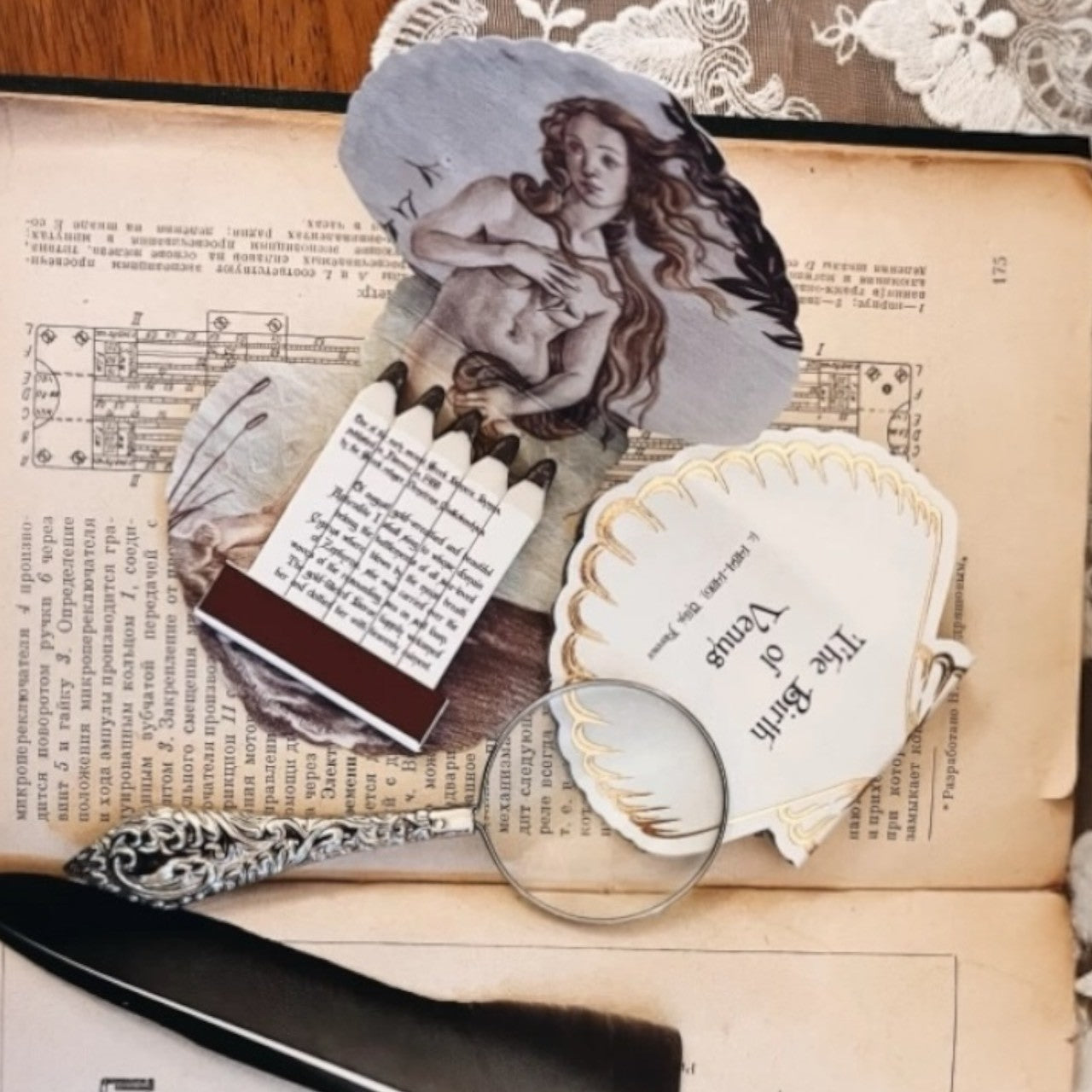 Love & Peace 維納斯女神藝術紙火柴