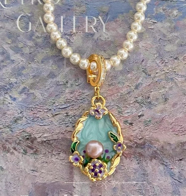 莫內花園 Flora  | 湖畔花語項鍊 Lake Whisper Necklace