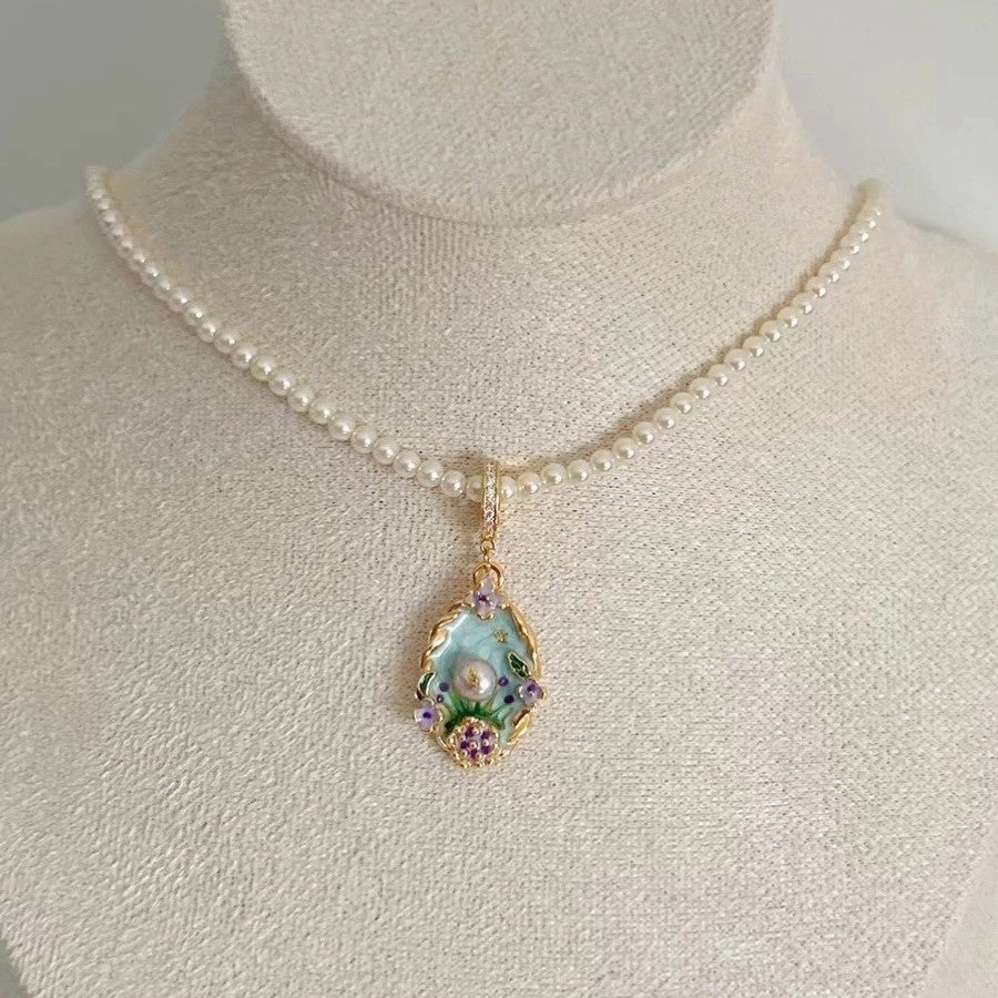 莫內花園 Flora  | 湖畔花語項鍊 Lake Whisper Necklace