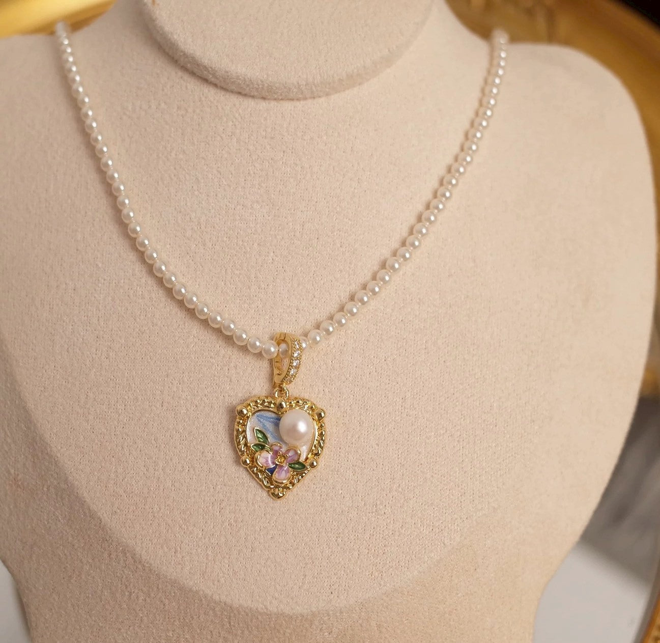 莫內花園 Flora | 天光之心 項鍊 Heart of Dawn Necklace