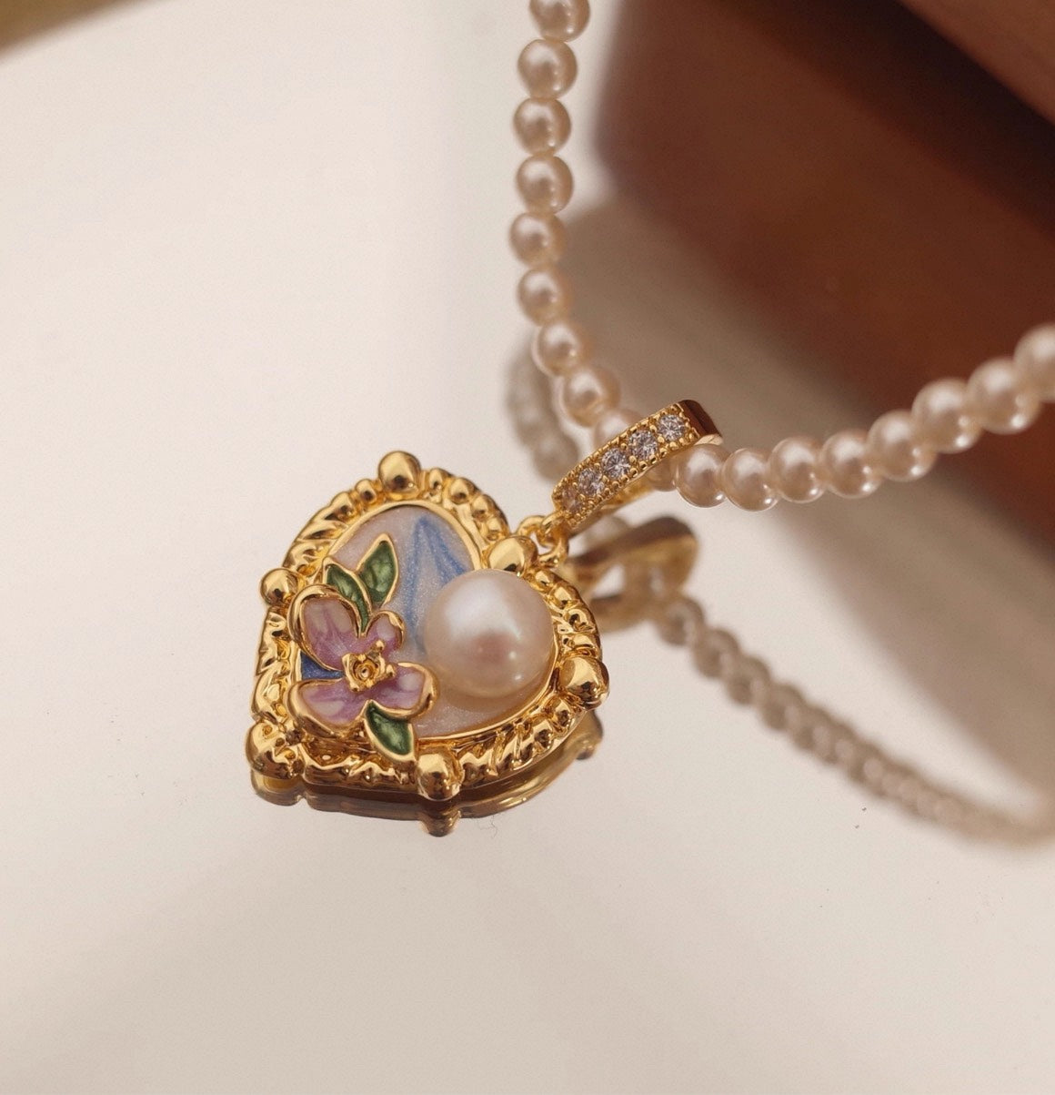 莫內花園 Flora | 天光之心 項鍊 Heart of Dawn Necklace