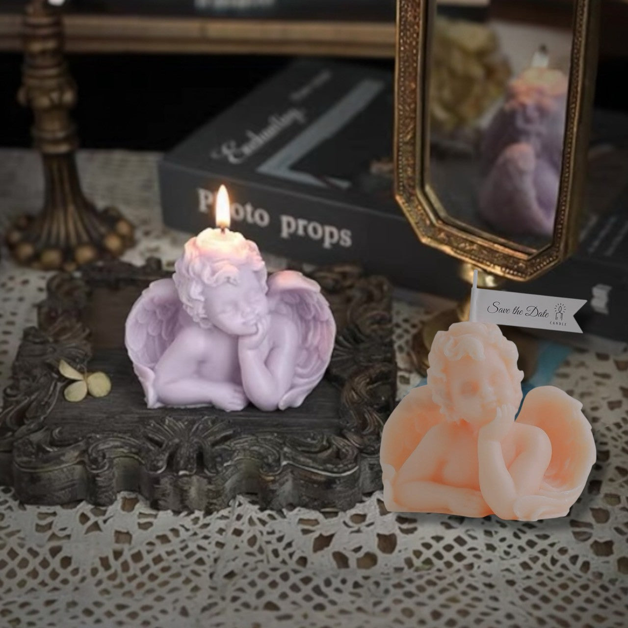 天使物語| 天使沉思蠟燭 Angel Muse Candle