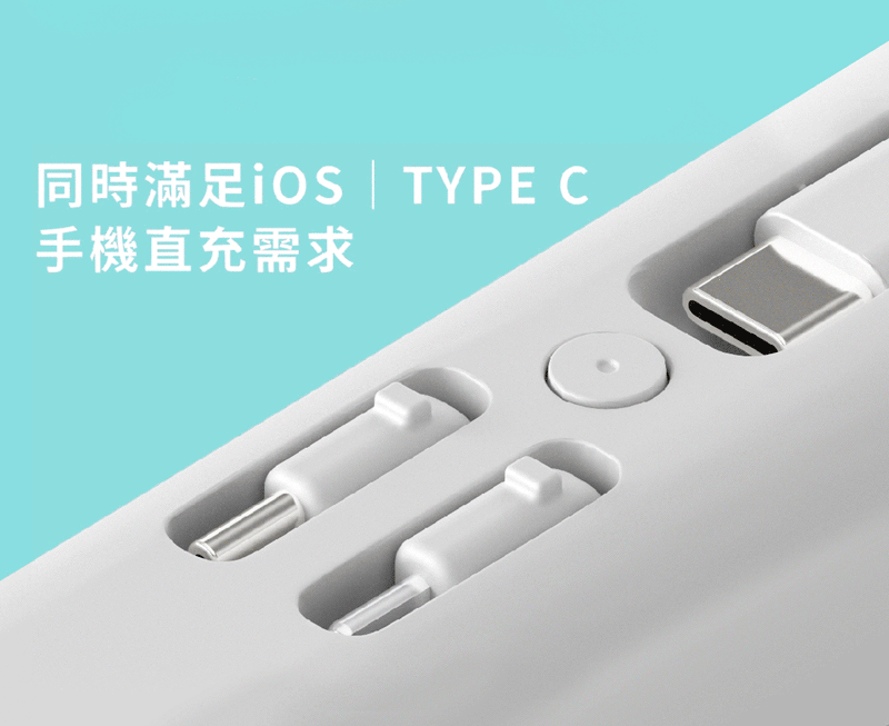 MissKaren × Heizhan Technology | Edición limitada en colaboración ✨Batería externa de bolsillo con doble cabezal de carga🌟