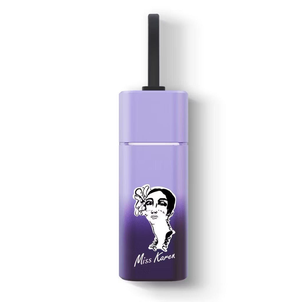 MissKaren × Heizhan Technology | Edición limitada en colaboración ✨Batería externa de bolsillo con doble cabezal de carga🌟