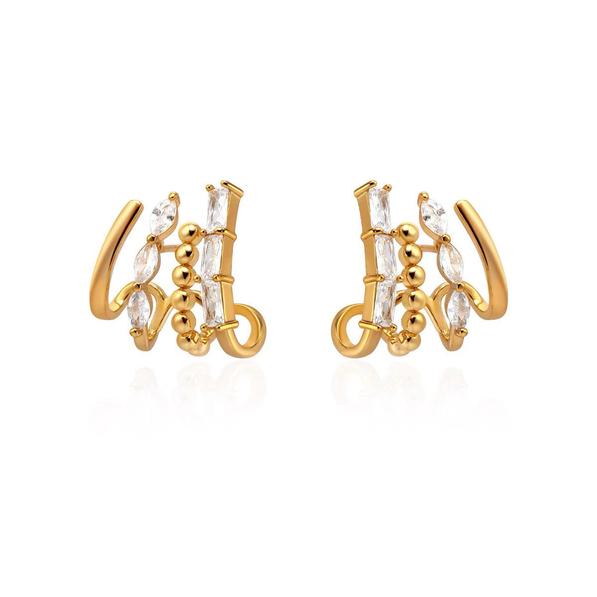 Serie Light Year Aria|Pendientes Aria (Pendientes de circonita)