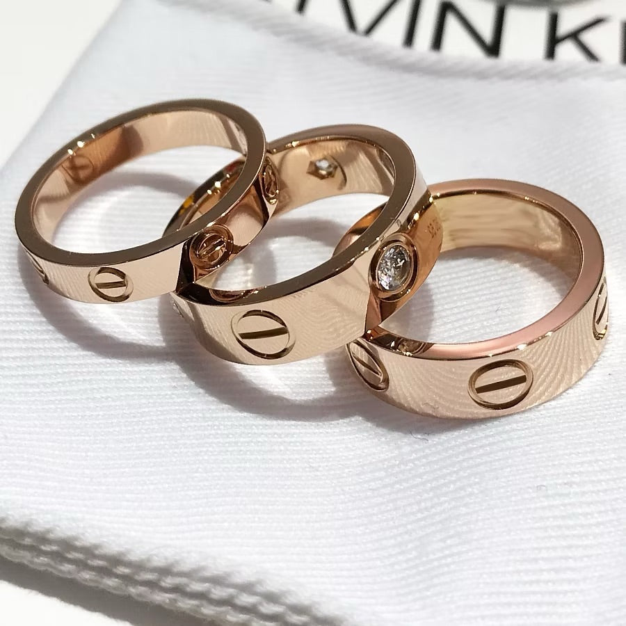 Anillo de acero inoxidable 316L