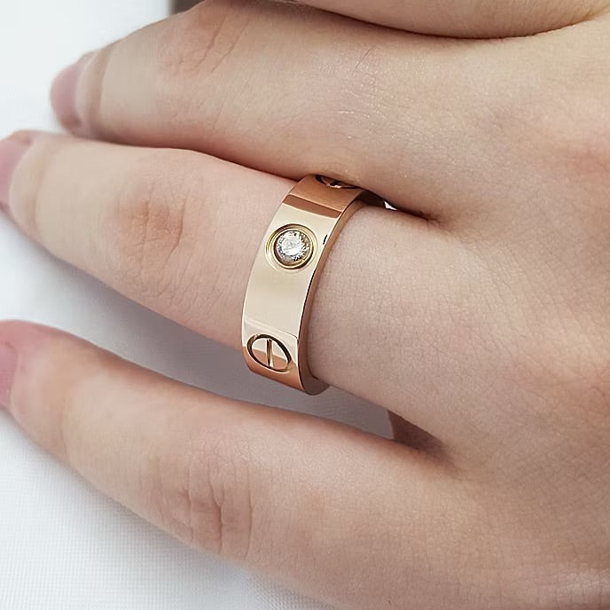 Anillo de acero inoxidable 316L