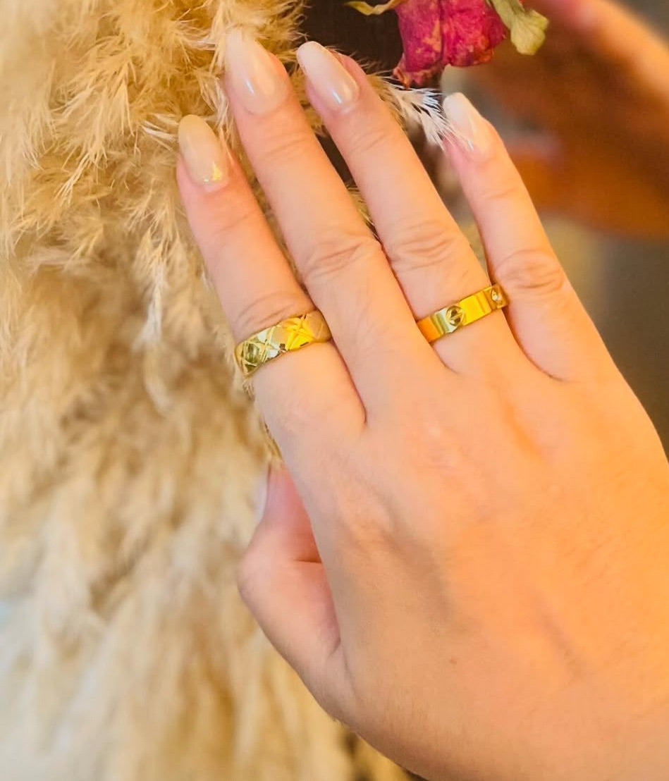 Anillo de acero inoxidable 316L