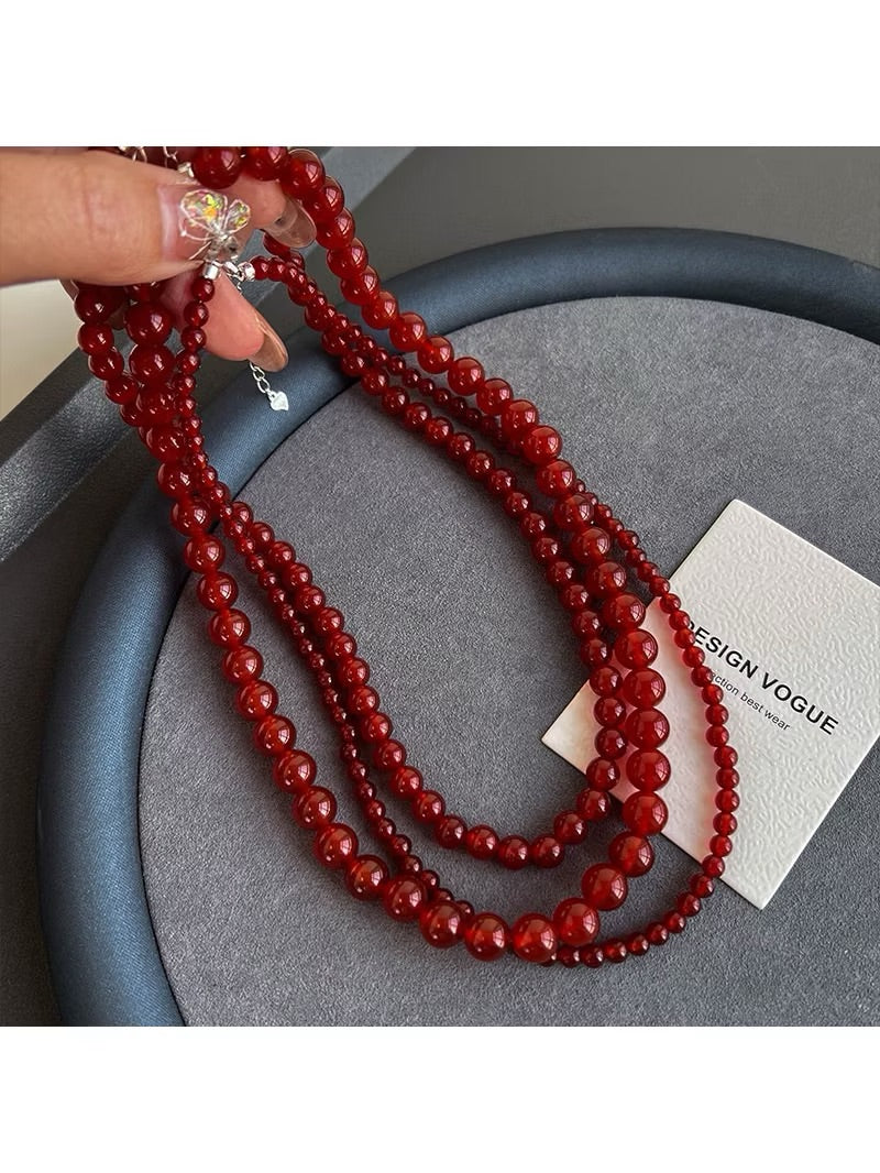 紅黑瑪瑙小眾設計 系列組合