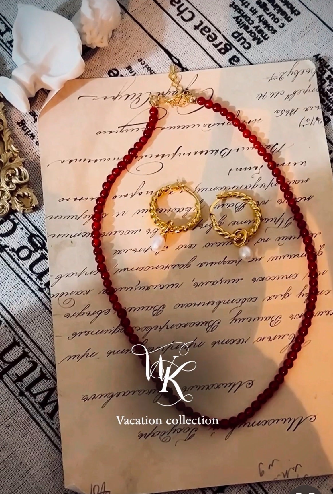 紅黑瑪瑙小眾設計 系列組合