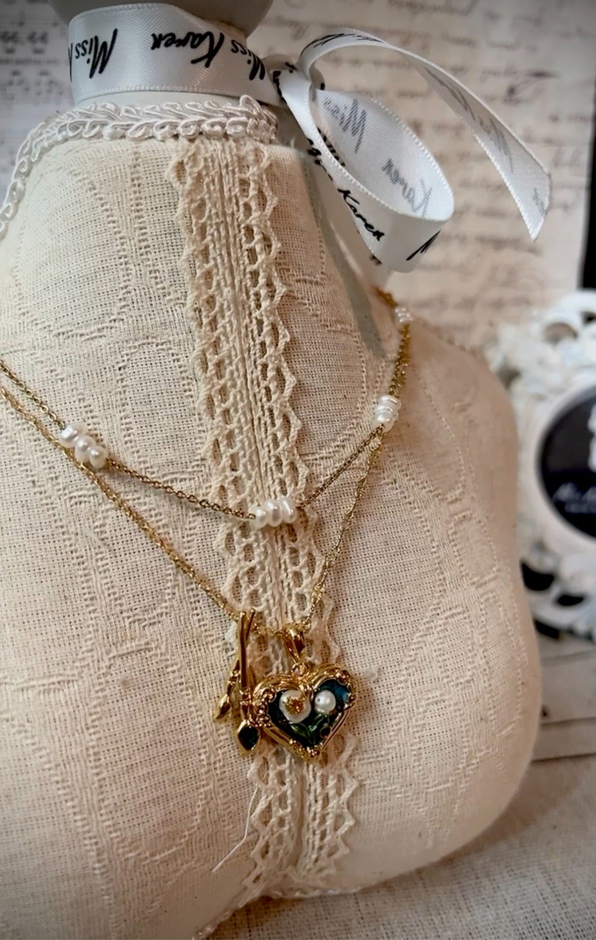 莫內花園 Flora|花園心語 項鍊 Jardin d’Amour Necklace