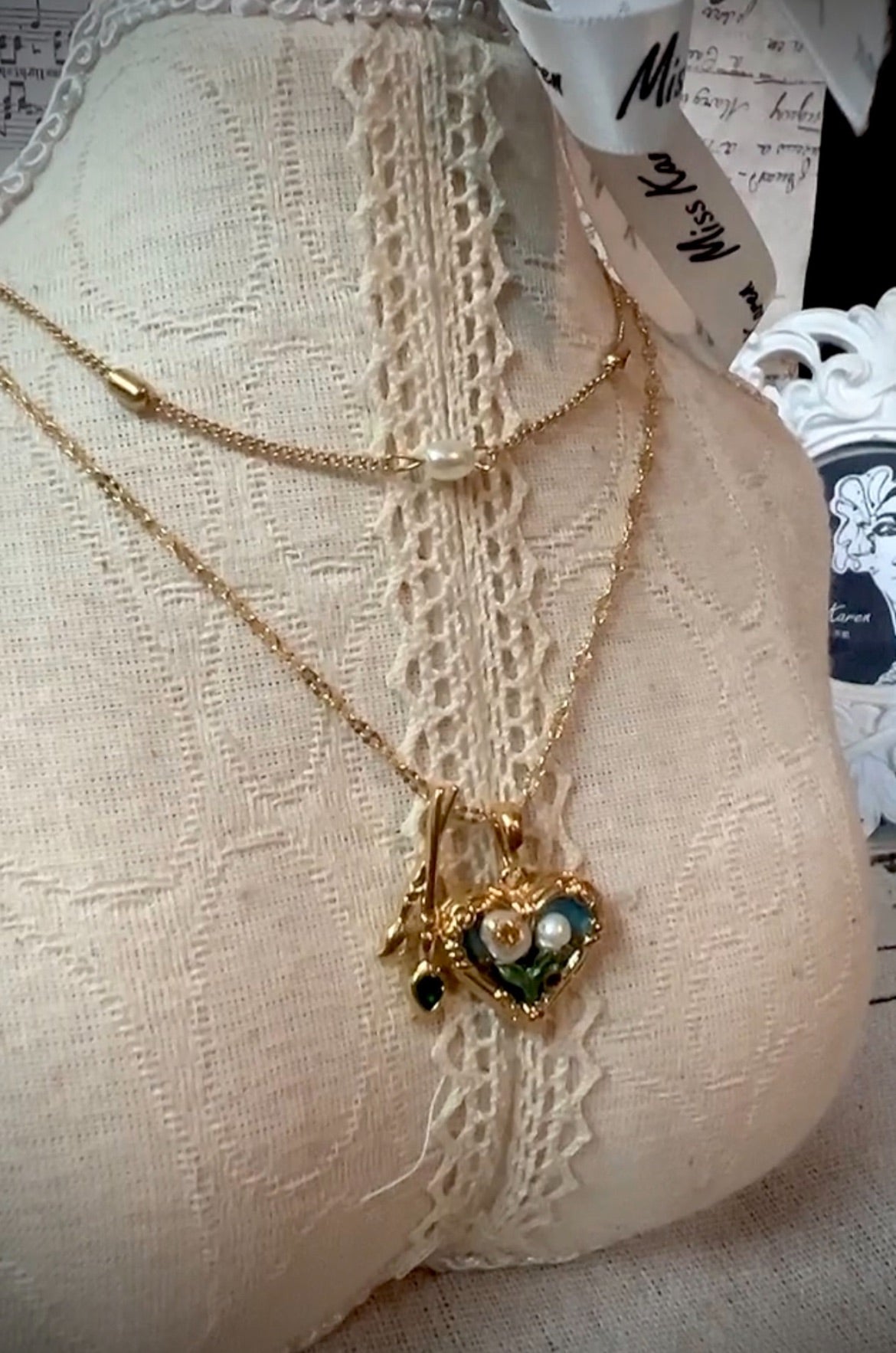 莫內花園 Flora|花園心語 項鍊 Jardin d’Amour Necklace