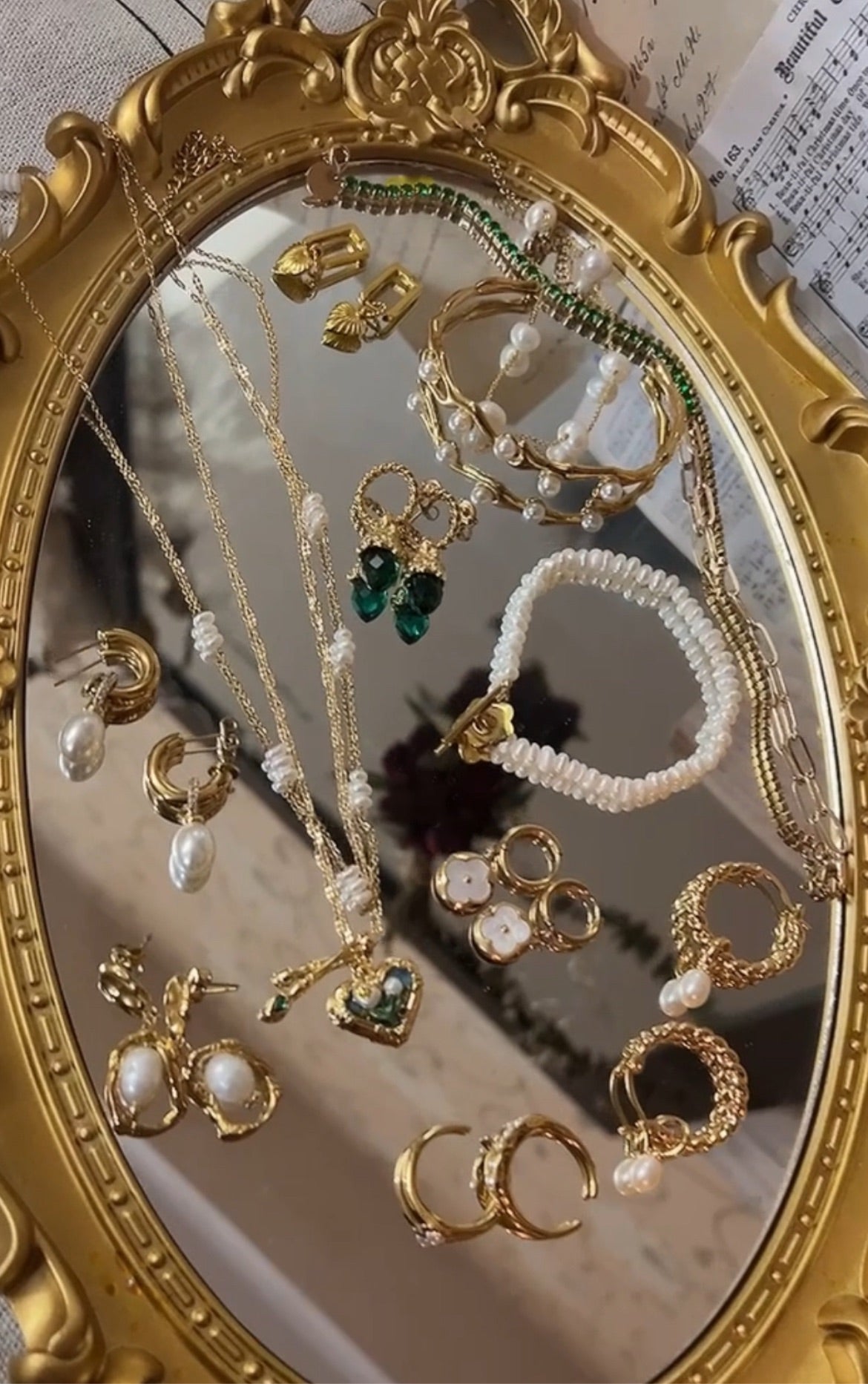 莫內花園 Flora|花園心語 項鍊 Jardin d’Amour Necklace