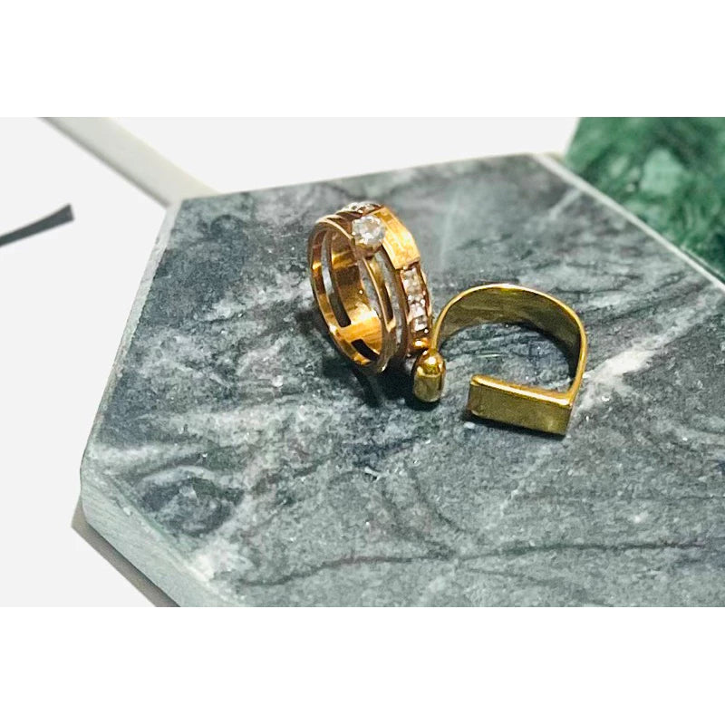 精選鈦鋼設計款戒指