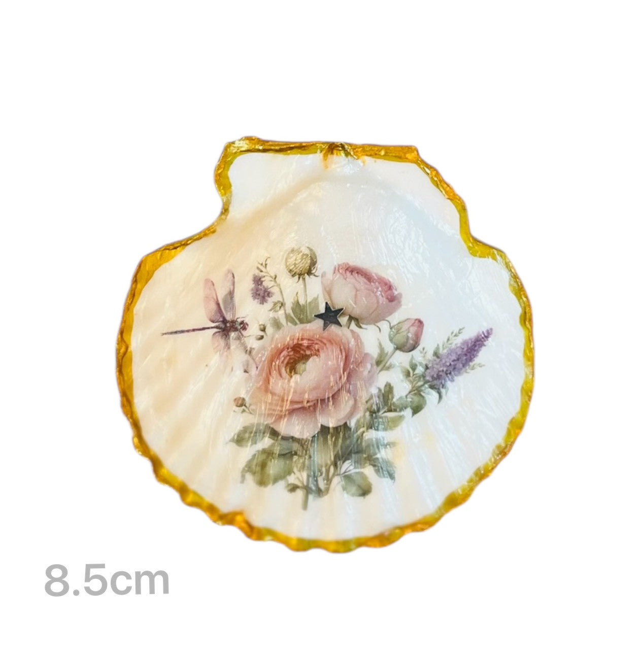 Historia del ángel | Capítulo del hada de las flores | Plato de joyería de concha de Degubat