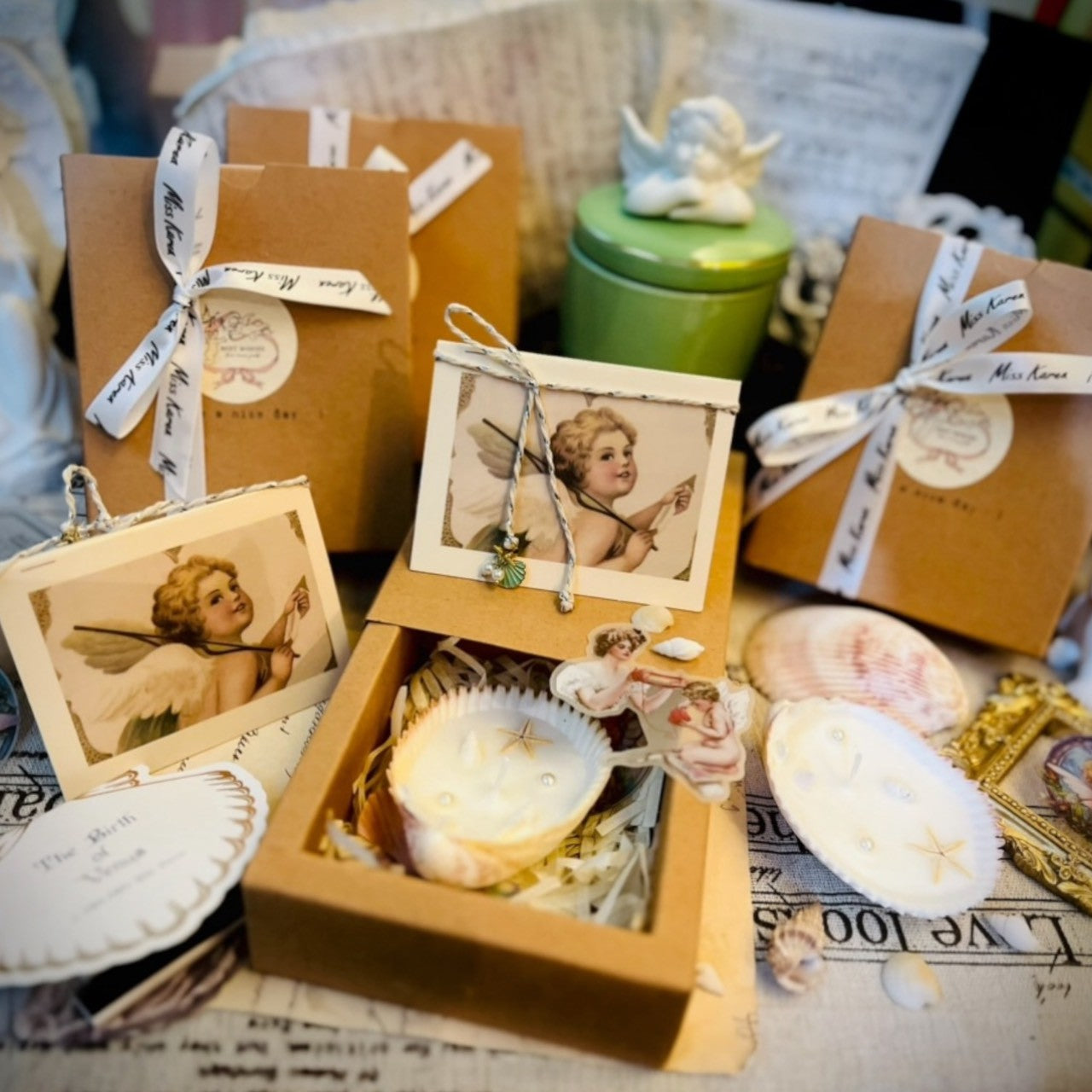 天使物語|許願天使香氛蠟燭