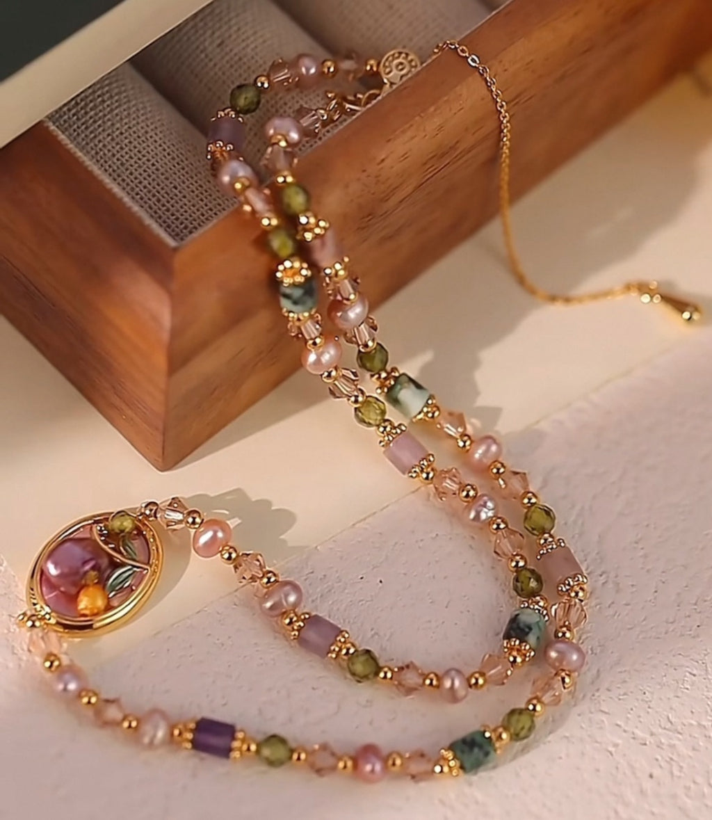 莫內花園 Flora｜晨曦花園 項鏈 Morning Bloom Necklace