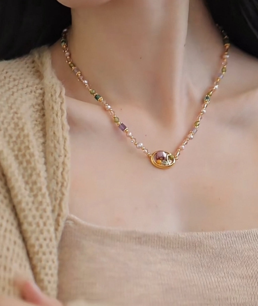 莫內花園 Flora｜晨曦花園 項鏈 Morning Bloom Necklace