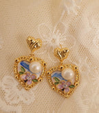 莫內花園 Flora | 天光之心 耳環 Heart of Dawn Earrings