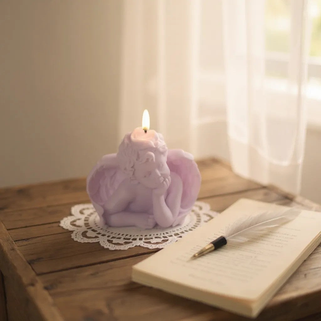 天使物語｜ 天使沉思蠟燭 Angel Muse Candle
