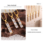 鈦鋼精選自信水晶石項鍊