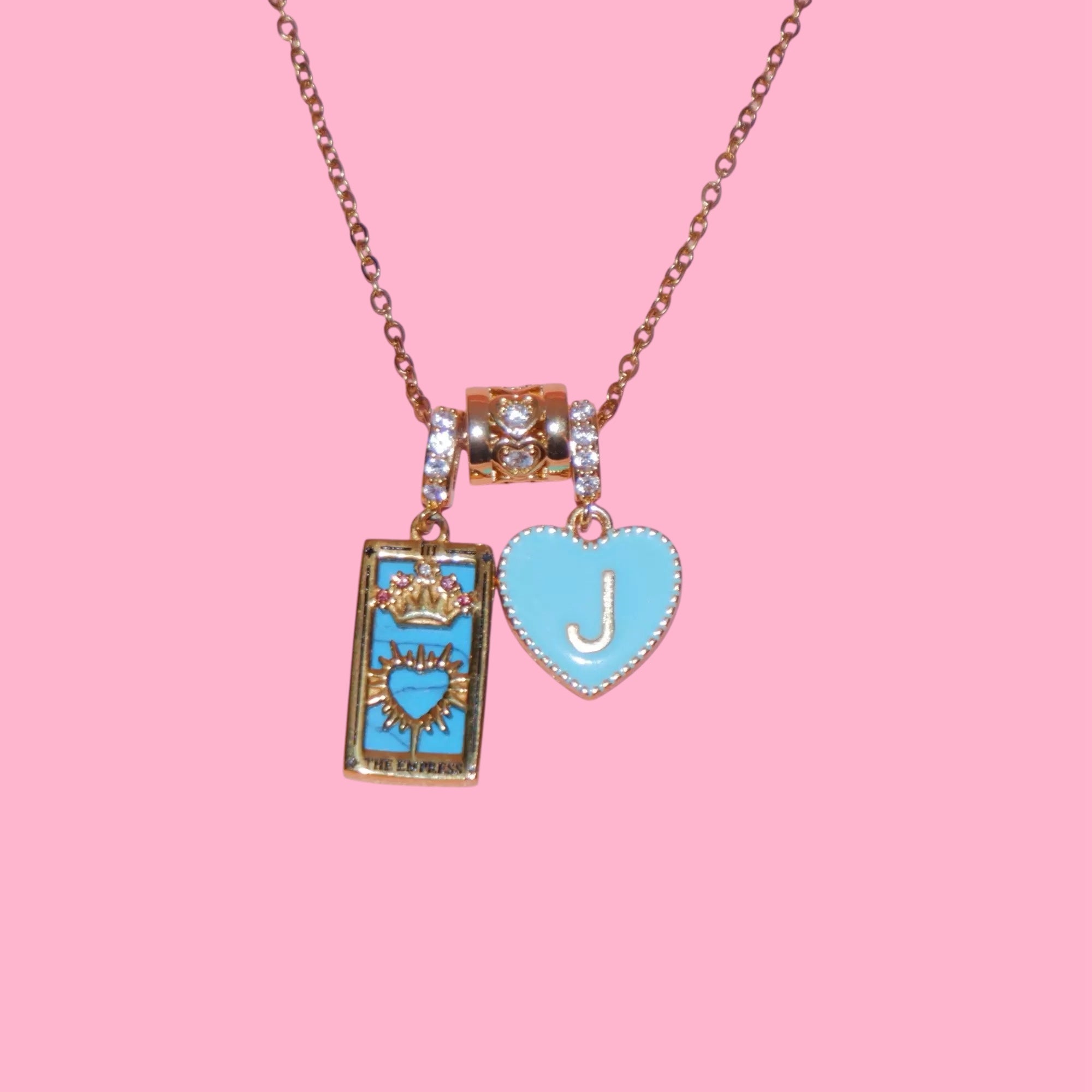 塔羅系列｜《Destiny Empress 命定女皇字母項鍊》