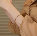 格蕾莎 法式復古蕾絲編織手鍊
