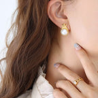 Freshwater Pearl Earrings Series