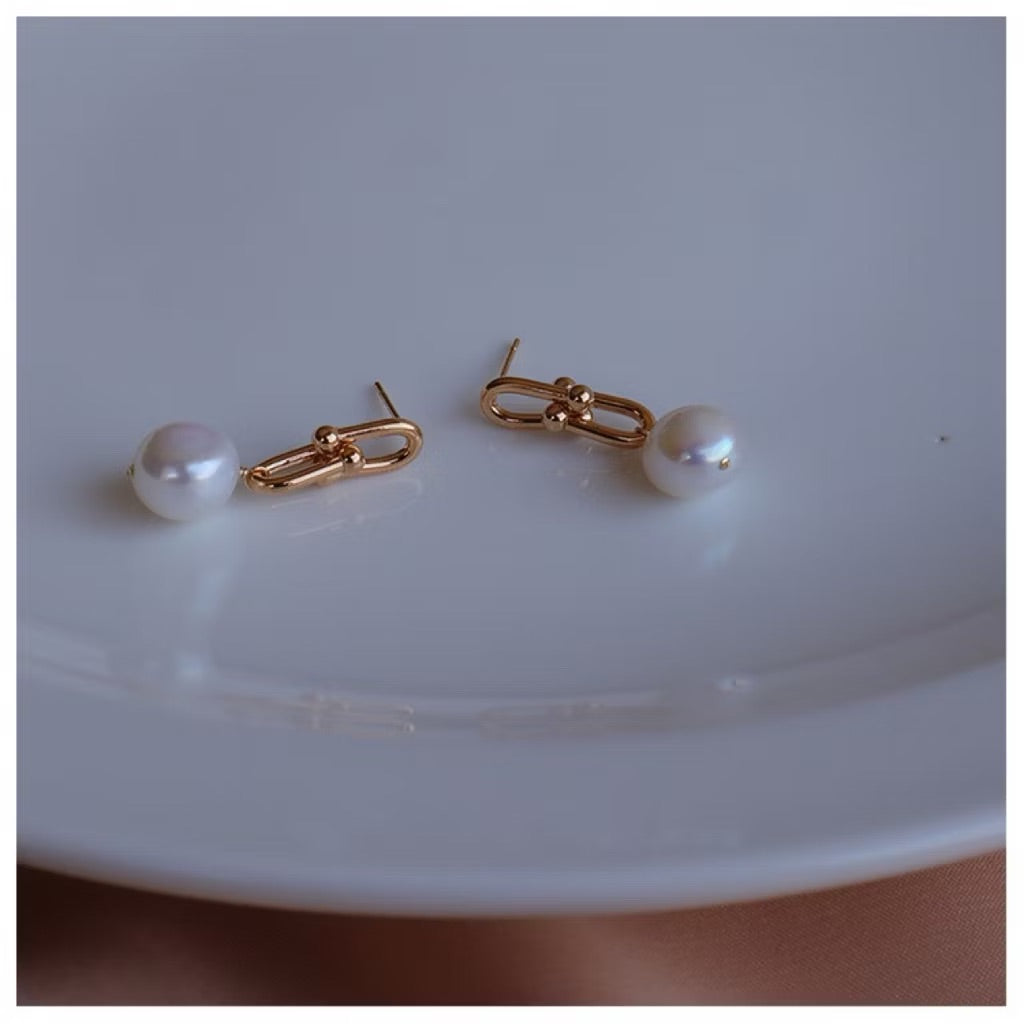 Freshwater Pearl Earrings Series