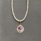 莫內花園 Flora｜紫鬱金花香項鍊 Violet Bloom Necklace