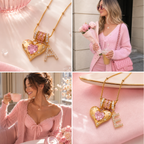 甜心芭比字母項鍊Sweetheart Barbie Initial Necklace