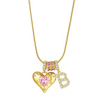 甜心芭比字母項鍊Sweetheart Barbie Initial Necklace