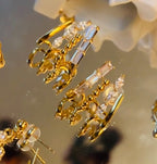 Serie Light Year Aria｜Pendientes Aria (Pendientes de circonita)