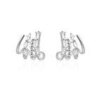 Serie Light Year Aria｜Pendientes Aria (Pendientes de circonita)