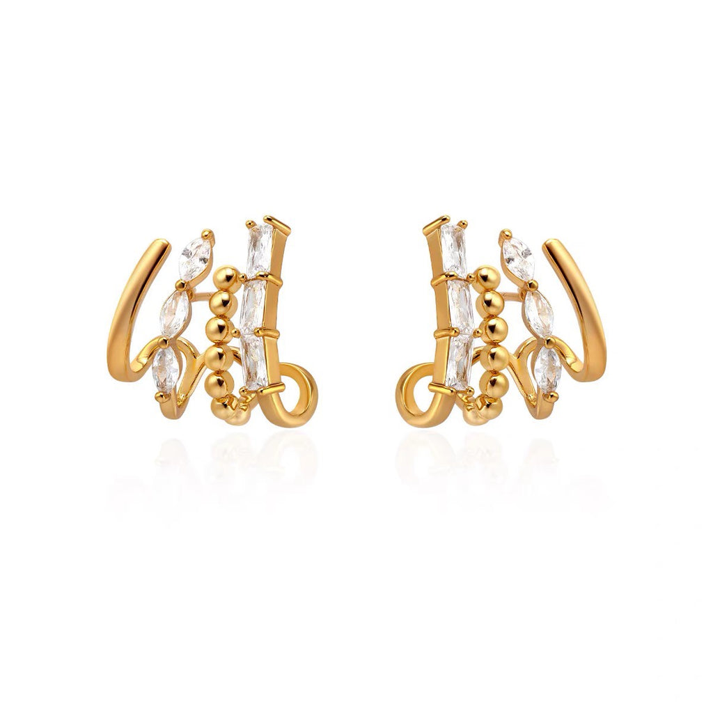 Serie Light Year Aria｜Pendientes Aria (Pendientes de circonita)