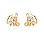 Serie Light Year Aria｜Pendientes Aria (Pendientes de circonita)