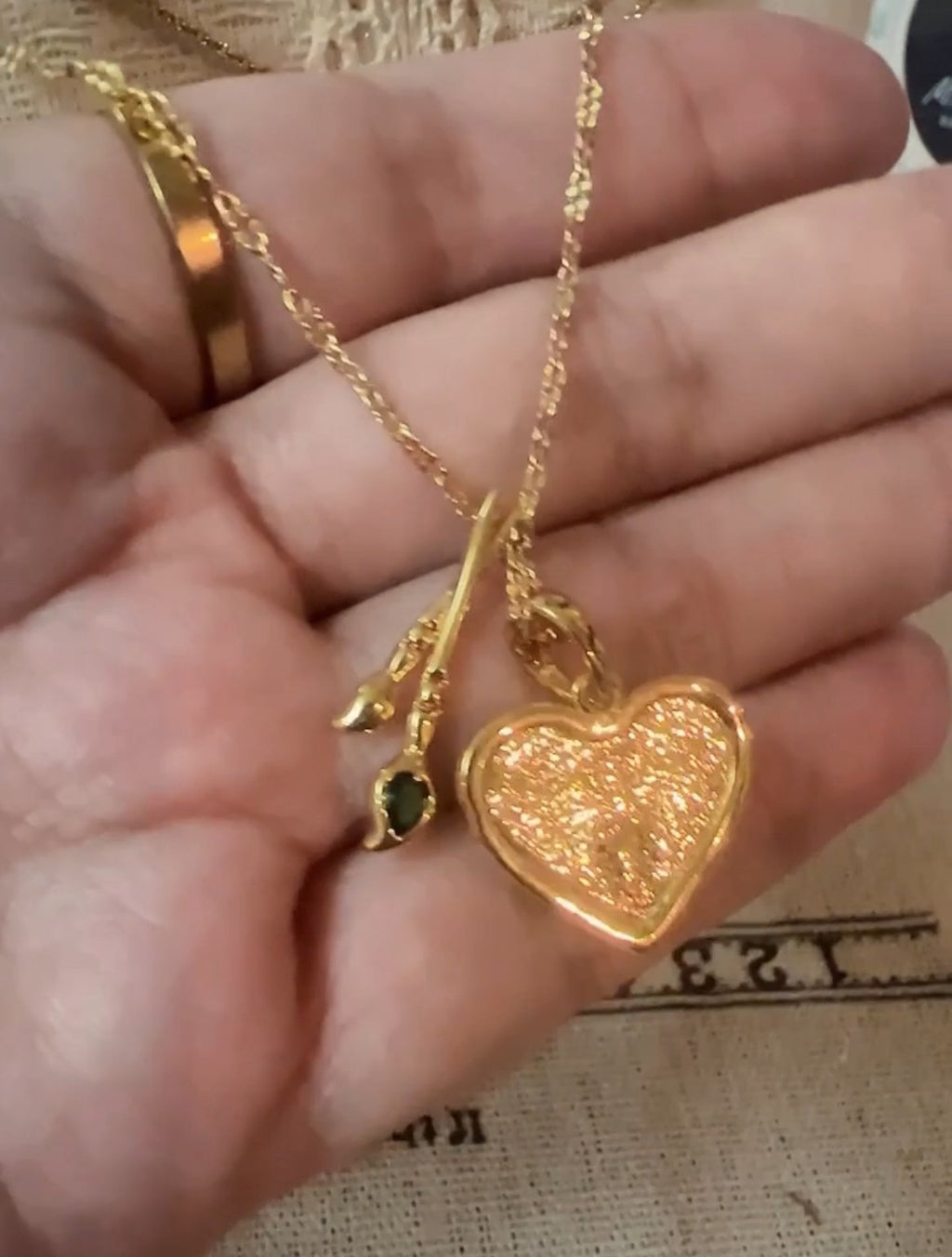 莫內花園 Flora｜花園心語 項鍊 Jardin d’Amour Necklace