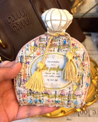 Bolsa de joyería con frasco de perfume francés Poesía de la Luz