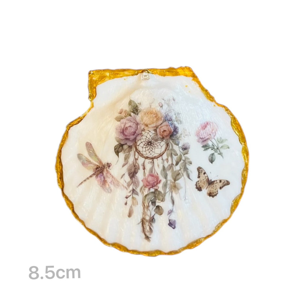 Historia del ángel | Capítulo del hada de las flores | Plato de joyería de concha de Degubat