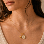 星月神話｜八芒星雙層項鍊
Luna Tarot｜Eight-Point Star Layered Necklace