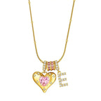 甜心芭比字母項鍊Sweetheart Barbie Initial Necklace