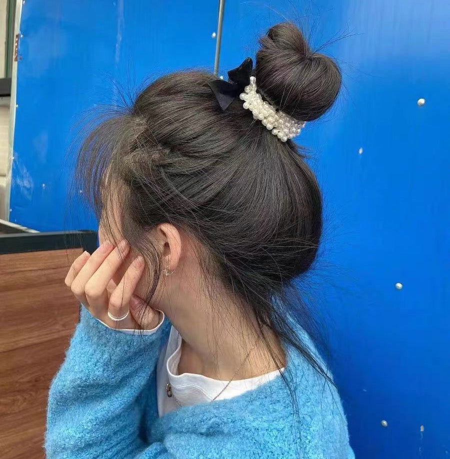 🎀 Hepburn Sweet Noir｜赫本甜心黑緞系列｜珍珠繆思款