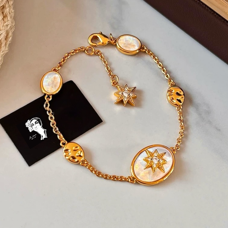 🌙 星月神話系列｜月光星芒手鍊