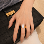 珍珠小姐系列｜奧黛麗之光珍珠戒指
Audrey Glow Pearl Ring