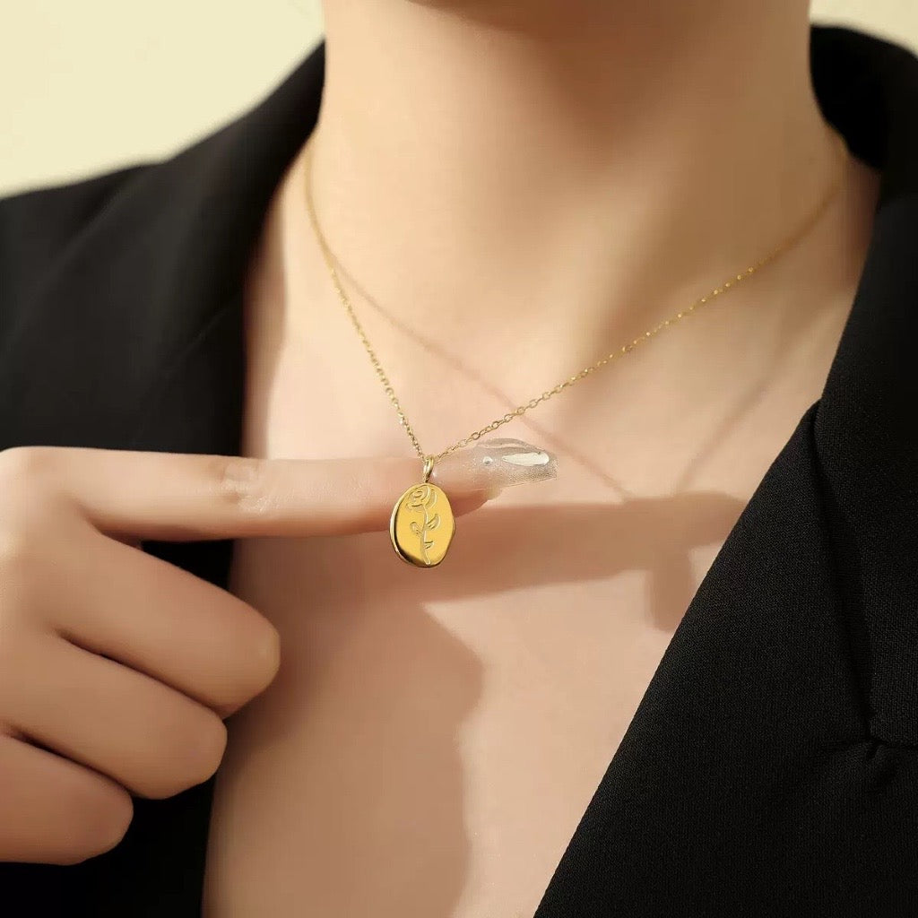 疊戴項鍊組合｜星星 玫瑰 命定伴侶