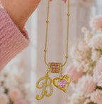 甜心芭比字母項鍊Sweetheart Barbie Initial Necklace