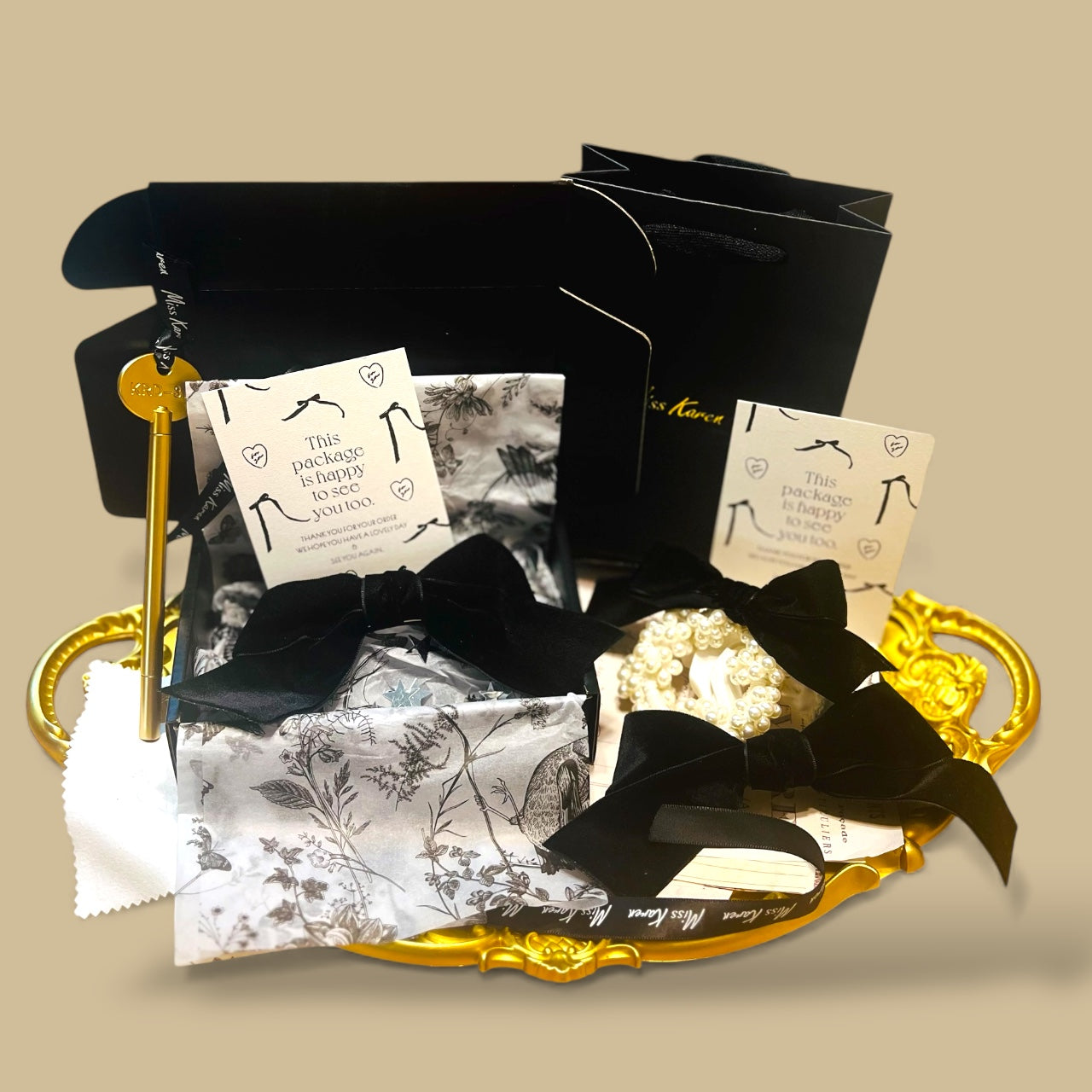 🎀 Hepburn Sweet Noir｜赫本甜心黑緞系列-女神維娜斯