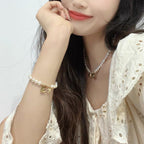 珍珠小姐｜【祕密王冠．珍珠系列】莉莉安的祝福（Good Luck吊牌項鍊/手鍊）