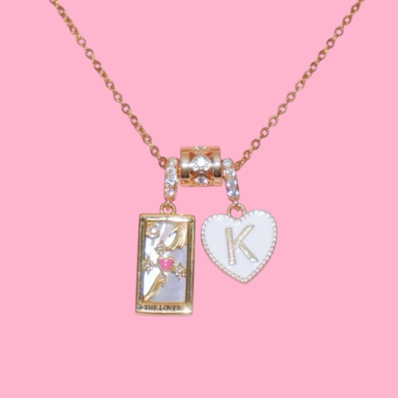 塔羅系列｜Lovers命定戀人字母項鍊》